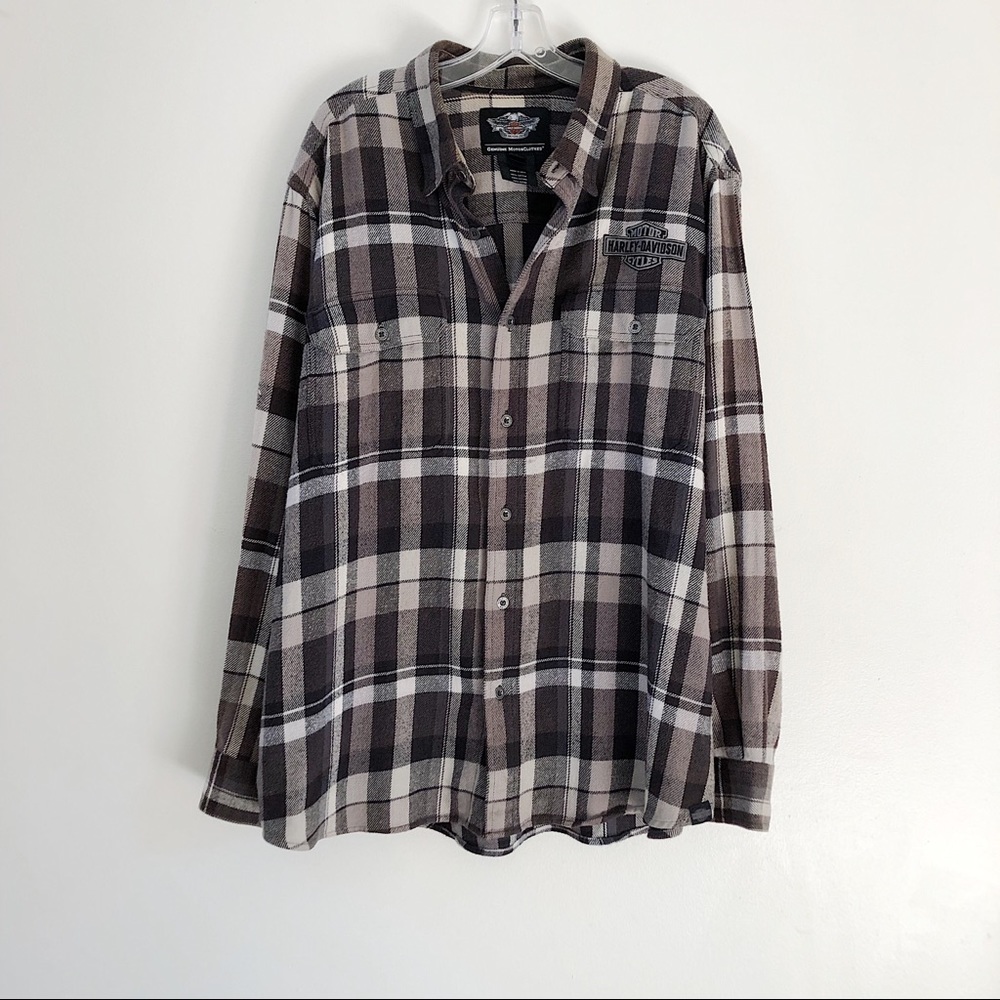 Harley Davidson | Unisex Buffalo Plaid Flannel